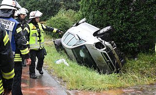 Am Fahrzeug entstand nach Angaben der Polizei ein Totalschaden. - Andreas Eickhoff
