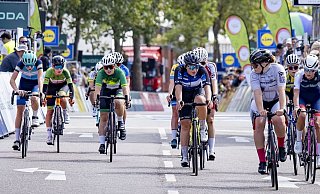 Die Radrennsportler werden am Donnerstag, 21. August, Herford erreichen. - sdf