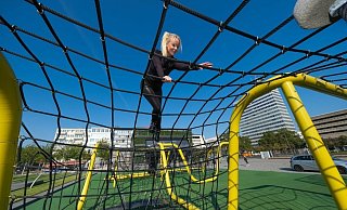 Die Calisthenics-Anlage auf dem Kesselbrink. - Andreas Zobe (Archiv)