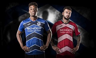 So sieht das neue Trikot von Arminia für die Saison 2019/20 aus. - www.sport-vision-pro.de