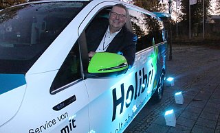 Der Höxteraner Busunternehmer Bernhard Risse ist für die Umsetzung des On-Demand-Verkehrs verantwortlich. - Burkhard Battran