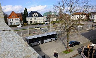Der ZOB in Lübbecke. - Heike von Schulz