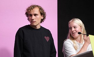 Sie führen die Grüne Jugend nun an - Jakob Blasel und Jette Nietzard - Sebastian Willnow/dpa