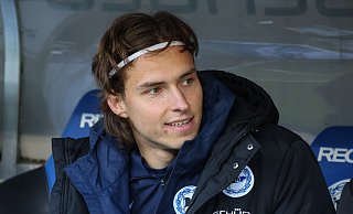 Arminia Bielefelds Neuzugang Roberts Uldrikis (26) wurde gegen Cottbus zur zweiten Halbzeit eingewechselt – nun soll im Auswärtsspiel gegen Dortmund das erste Tor folgen. - Oliver Krato,Oliver Krato