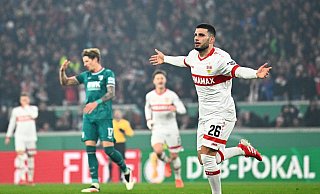 Deniz Undav brachte den VfB Stuttgart in Führung. - Tom Weller/dpa