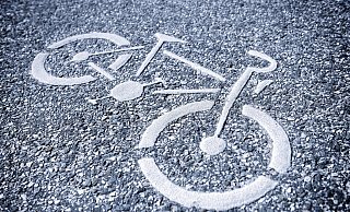 Der Kreis plant eine Route für Radfahrer entlang der B68. - Picture Alliance