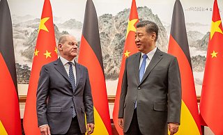 Scholz hatte Xi zuletzt im April während einer China-Reise in Peking getroffen. (Archivbild) - Michael Kappeler/dpa