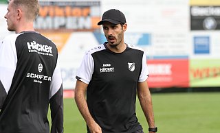 Gut gespielt beim Tabellenführer: Rödinghausens Trainer Dennis da Silva Félix konnte mit dem Auftritt seines Teams bei Borussia Mönchengladbach II zufrieden sein. - Andreas Gerth