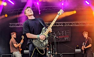 Die Band "Up for Debate" aus Kassel hat sich seit ihrer Gründung 2018 bereits eine große Fangemeinde erspielt. - Burkhard Battran
