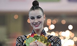Gewinnt Darja Varfolomeev auch bei den Weltmeisterschaften wieder fünfmal Gold? - Hendrik Schmidt/dpa