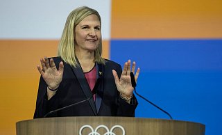 Kirsty Coventry ist zur IOC-Präsidentin gewählt worden. - Thanassis Stavrakis/AP/dpa