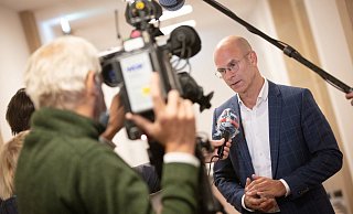 Krisenstabsleiter Ingo Nürnberger. - Mike-Dennis Müller / www.mdm.photo