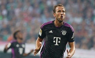 Bayerns Neuzugang Harry Kane. - Axel Heimken/dpa