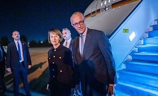 Bundeskanzler Merz ist in der Türkei eingetroffen. - Michael Kappeler/dpa