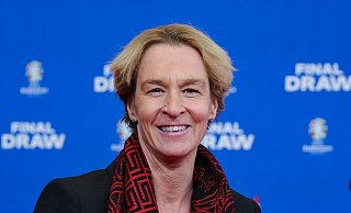 Die frühere Fußball-Bundestrainerin Martina Voss-Tecklenburg ist wieder gut bei Kräften. - Christian Charisius/dpa