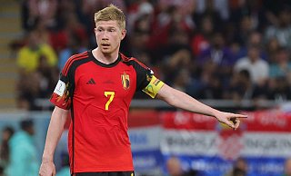Der Belgier Kevin De Bruyne ist Kapitän seiner Nationalmannschaft. - Virginie Lefour/BELGA/dpa