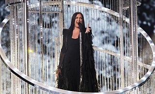Yuval Raphael singt ihren Titel «New Day Will Rise». - Jens Büttner/dpa