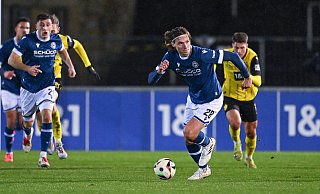 Neuzugang Roberts Uldrikis bot in Dortmund eine engagierte Vorstellung. „Man konnte erkennen, warum er für uns ein wertvoller Spieler werden kann“, sagte Sportchef Michael Mutzel. - Teresa Kröger