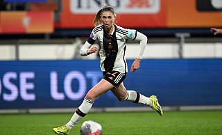 Jule Brand fällt für die letzten beiden Länderspiele des Jahres aus. - Federico Gambarini/dpa