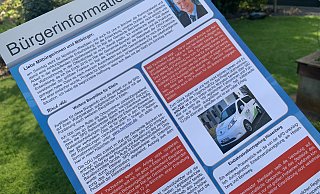 Diese von beiden Seiten bedruckte "Bürgerinformation" verteilte Ortsvorsteher Ulrich Ahle in Etteln. Nach seinen Angaben "als Privatperson". - Jens Reddeker