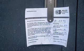 Dieses Polizei-Knöllchen war am Montag Bestandteil eines innerbehördlichen Austauschs. Das Ordnungsamt ist nicht amüsiert. - Christian Mathiesen