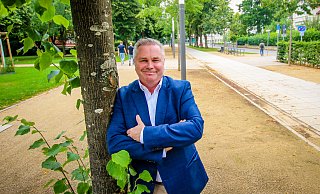 Herfords ehemaliger Bürgermeister Tim Kähler (SPD) ist bislang noch nicht offiziell verabschiedet worden. - Daniel Salmon