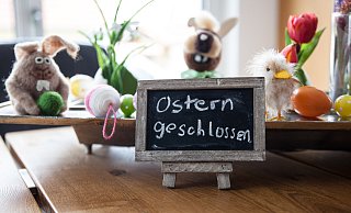 An den gesetzlichen Feiertagen über Ostern sind Geschäfte ohnehin geschlossen. - picture alliance / Fotostand