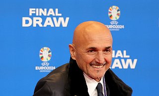 Nationaltrainer Spalletti wohnt mit der italienischen Auswahl während des Turniers in Iserlohn. - Christian Charisius/dpa