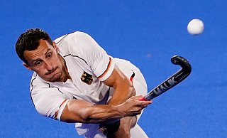 Will Hockey-Gold mit Deutschland bei der Heim-EM: Timur Oruz. - John Minchillo/AP/dpa