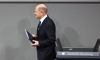 Scholz verliert wie geplant Vertrauensfrage. - Christoph Soeder/dpa