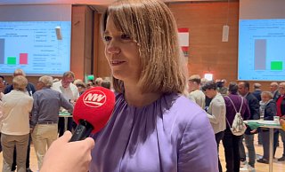 Ina Laukötter (CDU) äußert sich im NW-Gespräch zu ihrem Landratswahlerfolg im Kreis Gütersloh. - Lena Vanessa Bleck
