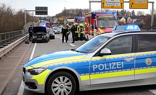 Die Polizei ist im Kreis Herford im Einsatz. - Frank-Michael Kiel-Steinkamp