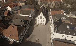 Soll belebt werden: Die Innenstadt Brakel rund um das Rathaus und den Marktplatz. - Jens Reddeker