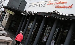 Das Brauhaus zum goldenen Handwerk soll Ende März wieder öffnen. - Holger Kosbab