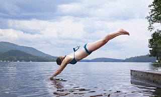 Baden im See - das geht auch im Kreis Minden-Lübbecke. - Free-Photos/Pixabay