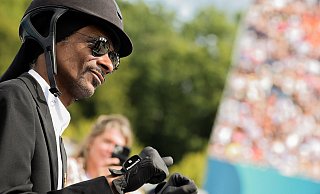 Snoop Dogg begeisterte die Fans mit seinen Auftritten in Paris. - Rolf Vennenbernd/dpa