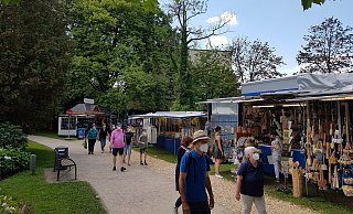 Der Pottmarkt im Jahr 2021 hatte seine ganz eigene, gemütliche Bummel-Atmosphäre. - Birger Berbüsse