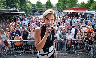 Anna Maria Zimmermann hat in der Region viele Fans. Sie singt auch im Ilweder Wäldchen. - Andreas Fruecht