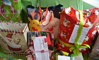 Die Pakete werden von den NW-Lesern - hier ein Archivbild - immer liebevoll gestaltet. - Mareike Patock