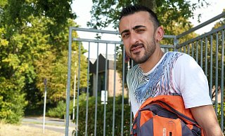 Willensstark: Trotz der anfänglichen Probleme mit der Sprache hat Kanaan Jallouf seine Ausbildung erfolgreich abgeschlossen. Der 30-Jährige hat noch weitere Pläne. - Ilja Regier