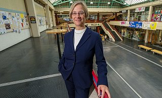 Angelika Epple, Rektorin der Universität Bielefeld, hielt beim Neujahrsempfang einen bemerkenswerten Vortrag. - Andreas Zobe