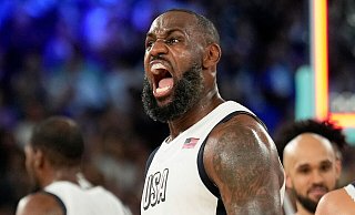 LeBron James schaffte zweistellige Werte bei Punkten, Rebounds und Assists. - Mark J. Terrill/AP