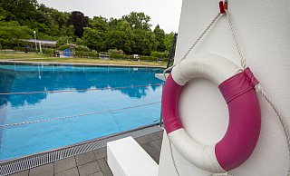 Bald erst mal wieder geschlossen: Das Paderborner Rolandsbad. - Niklas Tüns