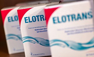Das Durchfallmedikament "Elotrans" ist stark gefragt. - Lena Lachnit/dpa