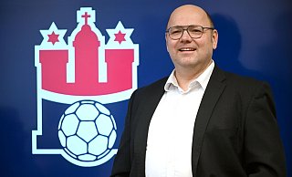 Christian Hüneburg freute sich über die Lizenzerteilung für den HSV Hamburg. - Michael Schwartz/dpa