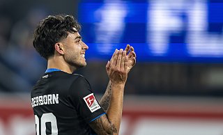 Lucas Copado bescherte dem SC Paderborn mit seinem Treffer in der 90. Minute gegen Bochum drei wichtige Punkte. - picture alliance/dpa