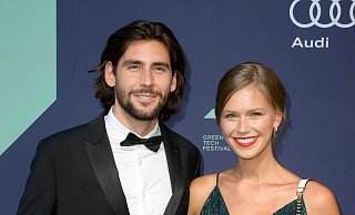 Freuen sich über ihr erstes Baby: Alvaro Soler und Melanie Kroll - Frederic Kern/Geisler-Fotopress/dpa