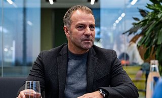 Bundestrainer Hansi Flick ist mit Blick auf die Heim-EM 2024 optimistisch. - Thomas Boecker/DFB/dpa