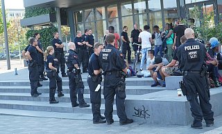 Auch die Stadt und die SPD-Fraktion sähen gerne mehr Drogen-Razzias von der Polizei auf dem Kesselbrink. - Christian Geisler