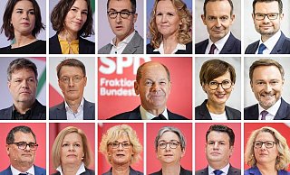 Die künftige Bundesregierung auf einen Blick. - Foto: Michael Kappeler, Kay Nietfeld/dpa
